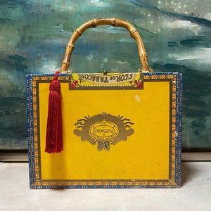 Iron Maiden Vintage Cigar Box Purse RARE!